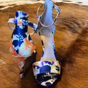 Unique Satin Vince Camuto Heels